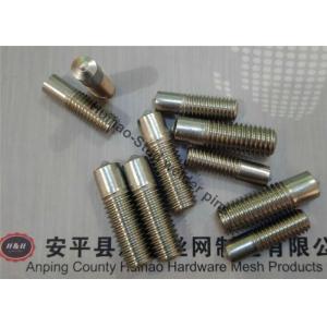 Stainless Steel Partial Thread ARC Welding Studs With A Pitch Diameter Weld Base
