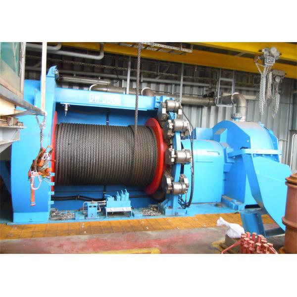 Customized Hydraulic Mooring Winch , 20000 Lb Hydraulic Winch With Cable
