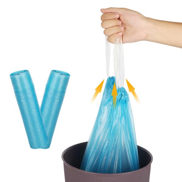 Quality Hot Seal OEM ODM Recyclable Garbage Bags Roll With Drawstring wholesale
