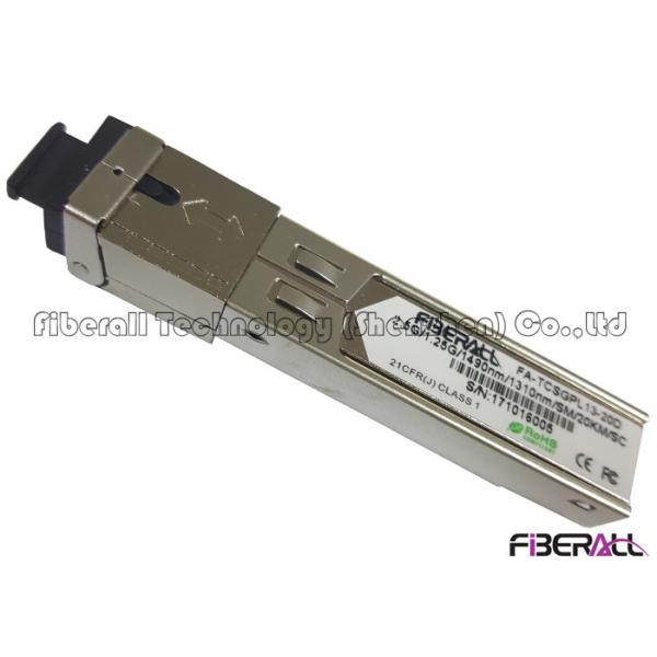 Class B+ GPON OLT SFP Module Single Mode Optical Transceiver Single Fiber SC