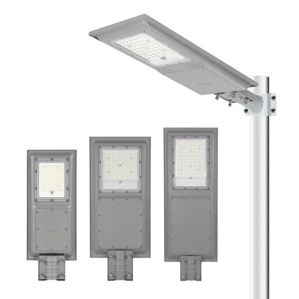 Eco Friendly All In One Solar LED Street Light High Energy 200w 34000lm LiFePO4