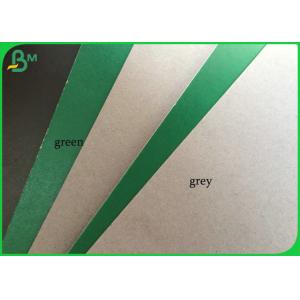 Cheap Grey Chipboard / Coating One Side Grey One Side Green Paper Carboard for sale