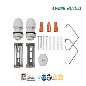 80CRI IP66 2FT 4FT 8FT LED Tri Proof Light With Switchable Color Temperature