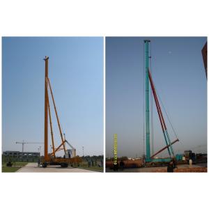 Helical Pile Screw Pile Machine / Pile Foundation Equipment Step Walking