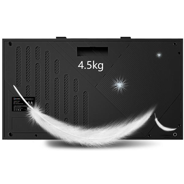 Collision Resistant COB HD LED Display Panel Slim Light P0.7mm