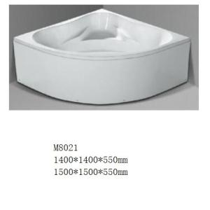 China Indoor Freestanding Jacuzzi Bathtub , Corner Soaking Tubs For Small Bathrooms on sale