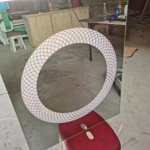 Bathroom LED Mirror 1300 * 2500mm with CE Certification and Glass Sandblasting