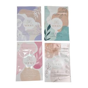 Custom Biodegradable Mylar Bags for Bath Salt 4OZ 5OZ Stand Up Pouch