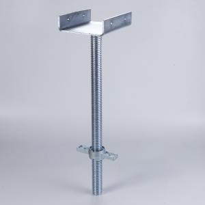 China Formwork Galvanized Adjustable Scaffolding Jack U Head Base on sale