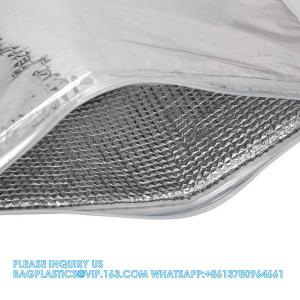 Slider closure thermal bag pack, Eco Friendly Plastic Insulate Thermal Bag