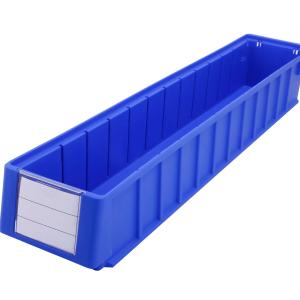 Office Plastic Shelf Bin with Optional Divider Customized Logo Industrial