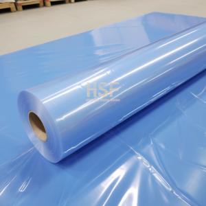 China 30 Micron Blue Mono Axially Oriented Polyethylene Film For Lamination Purposes on sale
