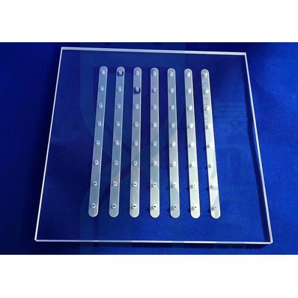 Quality Clear 2.2g/Cm3 Density Sio2 Quartz Glass Plate wholesale