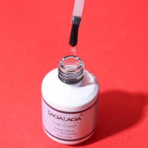 85G Long Lasting High Glossy Top Coat Rich Pigment Gel Polish Base Coat and No