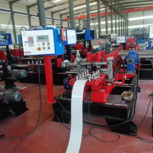 Quality Advanced 3KW Cable Tray Cover Machine with Production Speed 10-15m/min Control System PLC wholesale