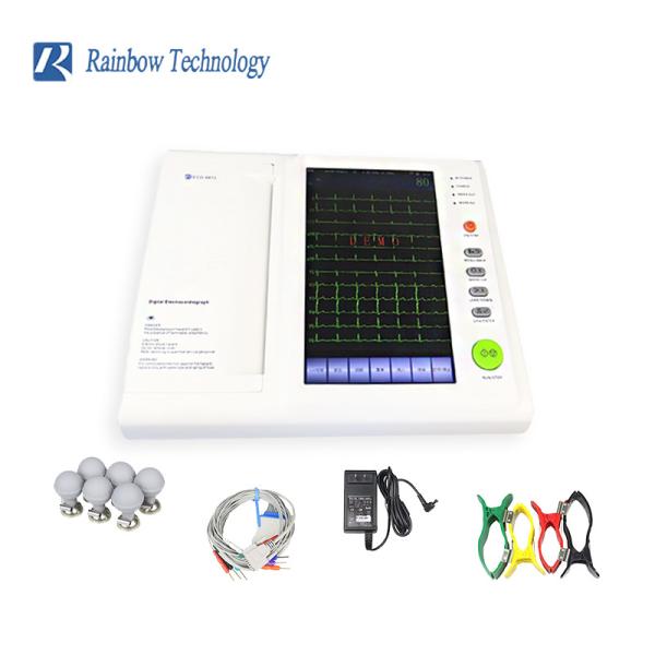 Quality Portable 12 Channels 12 Leads Medical ECG Machine wholesale
