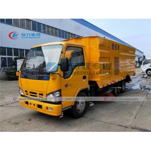 China ISUZU Vacuum 4X2 Road Sweeper Truck Left Hand Drive on sale