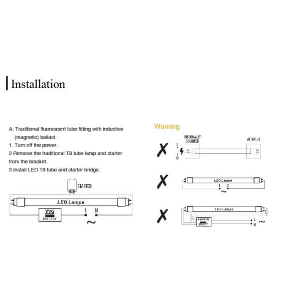 1200mm T8 LED Tube Light Bulbs With G13 Connector 18W For Office Building