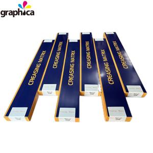 Cheap Manual Auto Die Cutter Machine Cindy GRB 0.5*1.5 Creasing Matrix Cutter with Pvc Base for sale