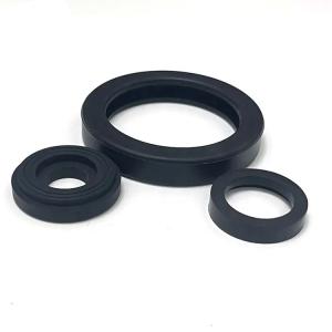 Customized Silicone Rubber Ring, Black Circular Rubber Gasket