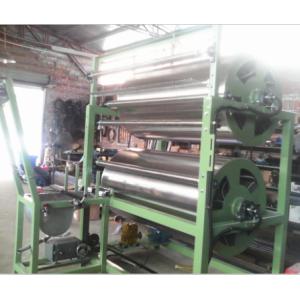 Cheap top quality 2 cylinders finishing and starching machine electric heating for zipper tape, ribbon lace,webbing sling for sale