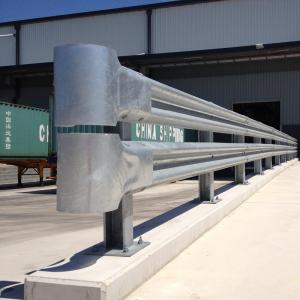 Anti-corrosion Galvanized Crash Barrier Manufactured in for Ukraine and Mongolia
