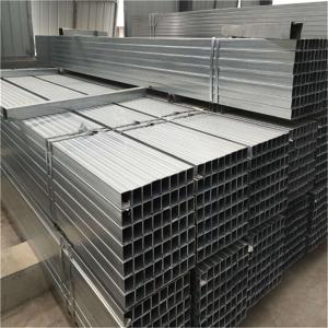 Astm A53b 5.8m Rectangular Square Galvanized Tube 50mmX70mmX3mm