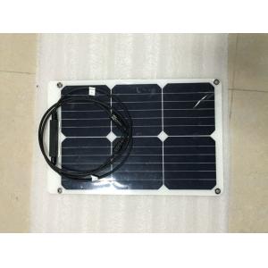 Custom Size SunPower Flexible Solar Panels 18W 12V With CE LVD SGS Certification