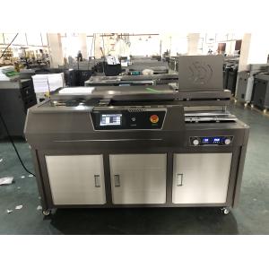 Hot Melt Book Binding Machine With Double Glue Wheel