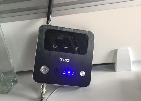 Real Time Multipoint Internet Temperature Monitoring System By Graph 2 Level