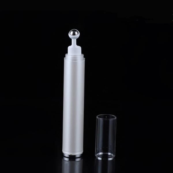 20ml Plastic Empty Luxury Acrylic Perfume Roll On Bottle With Massage Roller Ball