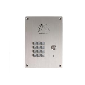China Cordless Emergency Elevator Telephone Stainless Steel Hands Free Intercom on sale