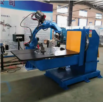 Robot Welding Positioner System 6 Axis Automatic CHD MIG 500 Electric Welding Machine