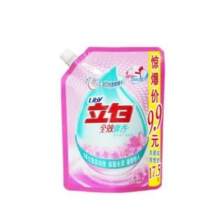 Custom printing laminated material leakage proof doypack stand up detergent