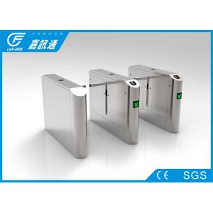 Cheap Entrance And Exit Control One Way Turnstile , Turnstile Biometric Access Control for sale