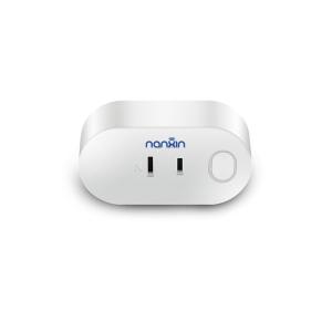 Cheap Smart Wi-Fi Plug Mini, 15A with Enerygy Monitoring, Space-saving Design, PSE and Telec Certificate for sale
