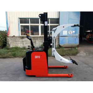 Easy to operate 1000kg 3meters 180 degree Full electric roll stacker with fixed