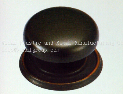 Quality Knob head diameter38XH27,bottom dia43xH5,zinc alloy,iron,size & finish can be customized. wholesale