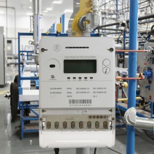 Compact Integrated Smart Energy Meter with Class1/Class2 Accuracy 100 A Max
