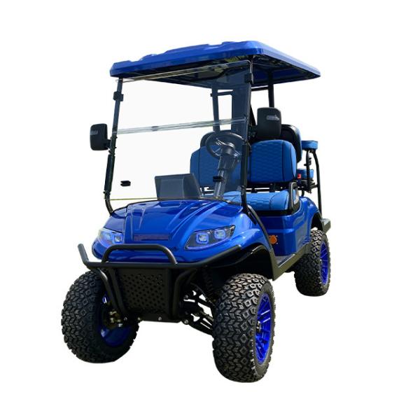 Quality 2024 Electric 30mph TOP Golf Cart Customizable Color High End Upgradeable EV Cart wholesale