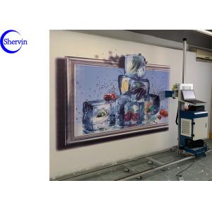 Auto Lifting 24m2/H 2880DPI Wall Mural Printing Machine