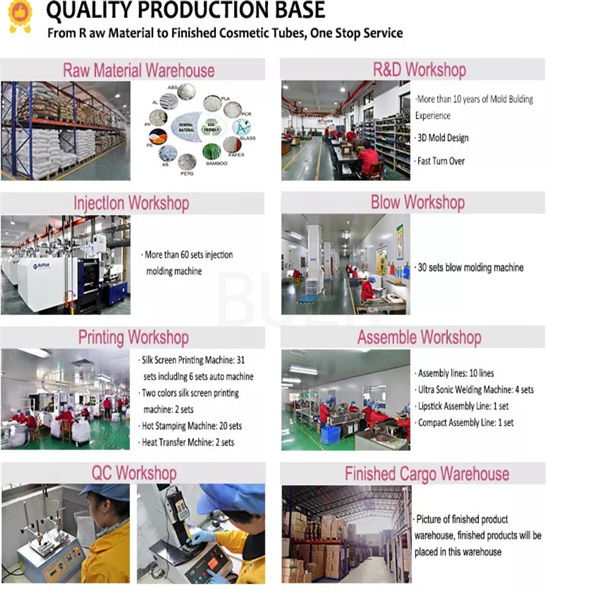 Knob Type Mascara Tube Packaging AS Clear Eyelash Container With Brush