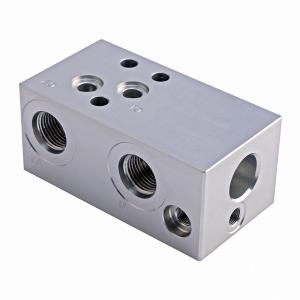 CNC machining Hydraulic Valve Block Custom Hydraulic Control Valve