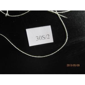 30s/2 Polyester Ring Spun Yarn , Raw White Polyester Thread