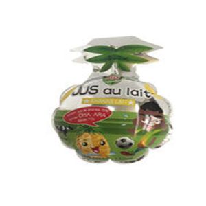 Flexible Packaging Shaped Pouch Custom Gravure Printing Beverage Bottle Shape