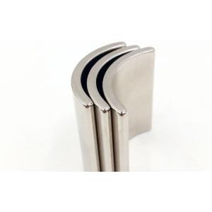 NdFeB DC Motor Arc Magnets Powerful Permanent Magnet For Spur Gearboxes