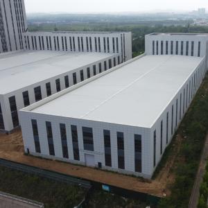 Prefab Steel Structure Warehouse with Glass Wool Insulation