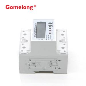 Multi-Function 1P Single Phase Din Rail Volt Amp Watt Meter