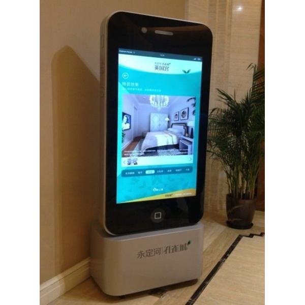 Tailor-made Floorstanding 32inch Digital Kiosk 1080P HD Portrait Android Advertising Display