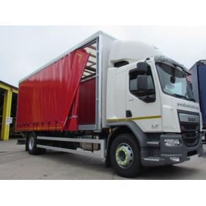 Soft Trailer Tarpaulin Side Curtain Convenient Waterproof Easy To Open